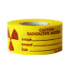 Research Products International Corp Caution Radioactive Material Tape,