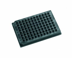 Research Products International Corp Krystal Assay Plates, 96x350ul, Black, 100/pk