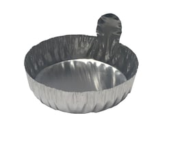 Research Products International Corp 20 ml Aluminum Weighing Pans, 100 per Package