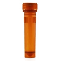 Research Products International Corp&nbsp;Amber Micro-Centrifuge Tubes with Screw Caps, 2.0 ml, Free Standing Bottom, 500 per Case
