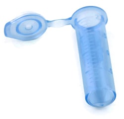 Research Products International Corp Micro-Centrifuge Tubes, 2.0ml Capacity, Graduated 100µl, Blue, 500 per Case