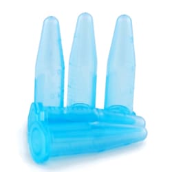 Research Products International Corp&nbsp;Micro-Centrifuge Tubes, 1.5ml Capacity, Graduated 100ul, Non-Stick, Blue, 500 per Case