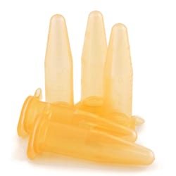 Research Products International Corp&nbsp;Micro-Centrifuge Tubes, 1.5ml Capacity, Graduated 100ul, Non-Stick, Orange, 500 per Case