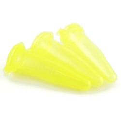 Research Products International Corp Micro-Centrifuge Tubes, 1.5ml Capacity, Graduated 100µl, Non-Stick, Yellow, 500 per Case