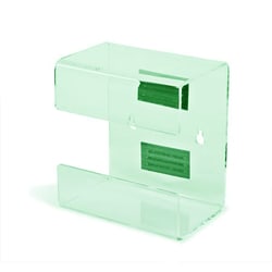 Research Products International Corp Kimwipes Dispenser, Small, Fluorescent Green