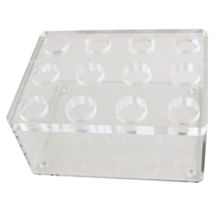 Research Products International Corp&nbsp;Acrylic Rack for 50 ml Centrifuge Tubes, 12 Tube Capacity