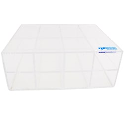 Research Products International Corp Acrylic Organizer for Micro-Tube Racks,