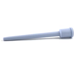 Research Products International Corp Colored Pipettor Barrels, White, Fits Pipetman P-200