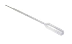 Research Products International Corp Disposable Plastic Transfer Pipettes, Sterile, Graduated Fine Tip, 3.9ml Capacity, Individually Wrapped, 500 per package