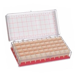 Research Products International Corp&nbsp;Vial Freezer Organizer, Holds 60 Vials, Dimensions: 13 x 50mm, 6 per Case