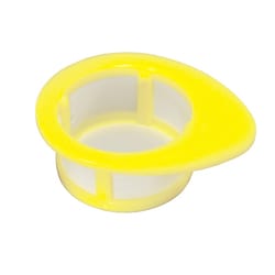 Research Products International Corp Cell Strainers, 100um Mesh Size, Tab Style, Yellow, 50 per Pack