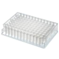 Research Products International Corp Deep Well Plates, Non-Sterile, 96 Round Bottom Wells, 1.1ml, 5 per Package