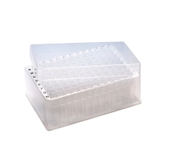 Research Products International Corp&nbsp;ClusterTubes, RKed Tubes w/Clear Lid, 12 Tube Strip, Non-S, 960/cs