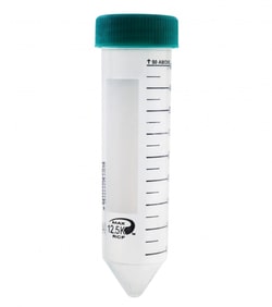Research Products International Corp Graduated Centrifuge Tubes, 50ml, Polypropylene, Sterile, 50 per Bag, 500 per Case