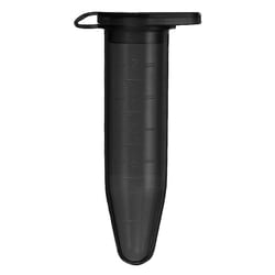 Research Products International Corp&nbsp;5ml Sample Prep Tube, Conical, Black, 200 per Case