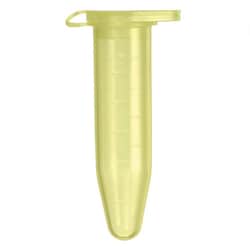 Research Products International Corp Prep Tube, 5ml, Non-Sterile, Yellow,