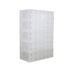 Research Products International Corp Flipper 4-Way Tube Racks, Natural, 3 1/2 x 2 x 7 Inches, 5 per Case