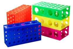 Research Products International Corp Flipper 4-Way Tube Racks, Assorted