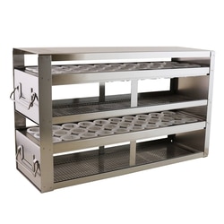 Research Products International Corp Freezer Drawer Rack for 50 ml Tubes,