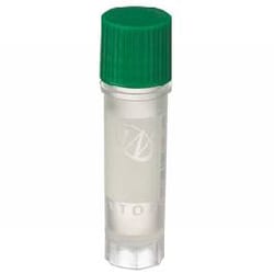 Research Products International Corp CryoELITE 2.0ml Cryogenic Vials, Sterile, Green, 500/cs