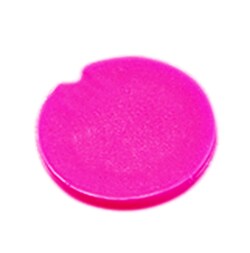 Research Products International Corp Cap Inserts, 0.5-2.0ml, Pink, 100/pk
