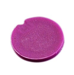 Research Products International Corp Cap Inserts, 0.5-2.0ml, Violet, 100/pk