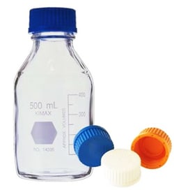 Research Products International Corp KimCote Plastic Coated Media Bottle,