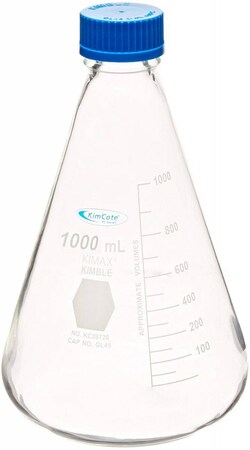 Research Products International Corp KimCote Plastic Coated Erlenmeyer