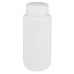 Research Products International Corp Diamond RealSeal Bottles, HDPE, Wide