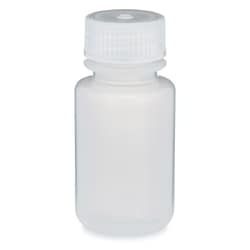 Research Products International Corp Diamond RealSeal Bottles, Polypropylene, Wide Mouth, 60 ml, 12/pk