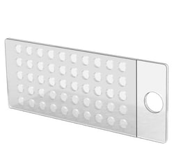Research Products International Corp Chambered Coverslips, 50 Wells, 3mm Diameter, 1.0mm Depth, Sterile, 20 per Package
