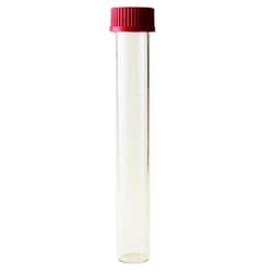 Research Products International Corp Hybridization Bottle, Safety Coated Glass Bottles with Cap and PTFE Liner, 35 x 300mm