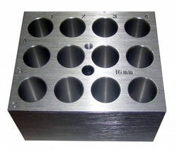 Research Products International Corp&nbsp;Heating Block, Holds 12x16mm Tubes