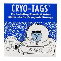 Research Products International Corp Cryo-Tags Labels, Roll, 1.5 x 0.75