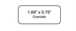 Research Products International Corp&nbsp;Laser Cryo-Tags, 1.69 x 0.75 Inches, Assorted Colors (Blue, Green, Red, Orange and Yellow), 1040 per Package