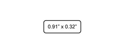 Research Products International Corp Teeny Tough-Tag for Laser, White,