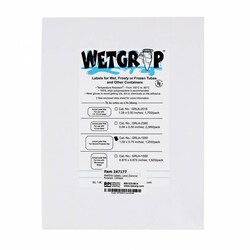 Research Products International Corp WetGrip Micro-Tube Laser Printer Labels,