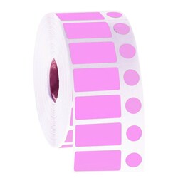 Research Products International Corp&nbsp;NitroTag CryoCombo Barcode Labels, 1 Inch Core, Violet, 2000 Labels per Roll