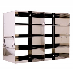 Research Products International Corp&nbsp;Upright Freezer Rack for Hinged-Top 100 Cell Plastic Boxes, 12 1/2 x 5 7/8 x 9 1/4 Inches