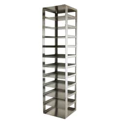 Research Products International Corp Chest Freezer Rack for Hinged Top Plastic Boxes, 6 1/4 x 5 7/8 x 25 3/8 Inches