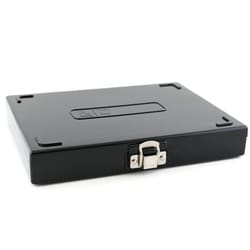 Research Products International Corp&nbsp;Microscope Slide Box, 100 Slide Capacity, Black