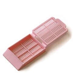 Research Products International Corp Tissue Processing Cassette, Pink,