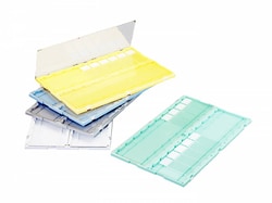 Research Products International Corp&nbsp;Slide Folder, Assorted Colors, 10 per Case