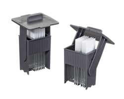 Research Products International Corp Easy Dip System, Staining Rack, Gray,