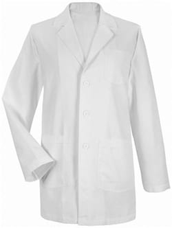 Research Products International Corp Lab Coat, White, XX-Large, 5/cs, Quantity:
