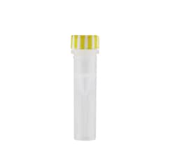 Research Products International Corp&nbsp;GripSeal Screw Cap Tubes, 0.5ml Capacity, Free Standing, Assorted Color Caps, 500 per Case