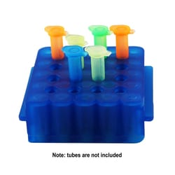 Research Products International Corp UniRack Jr. Micro-Tube Rack, Blue, 10 per Case