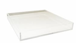 Research Products International Corp Lift-Off Lid for Mini Incubation Tray, Clear, 8 x 8 Inches