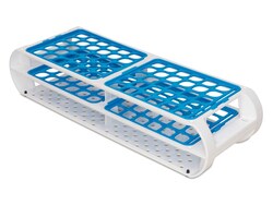 Research Products International Corp Switch-Grid Tube Racks, Rack/Two Blue