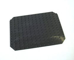 Research Products International Corp&nbsp;Dimpled Rubber Mat for Platform Rockers, 12 x 12 Inches